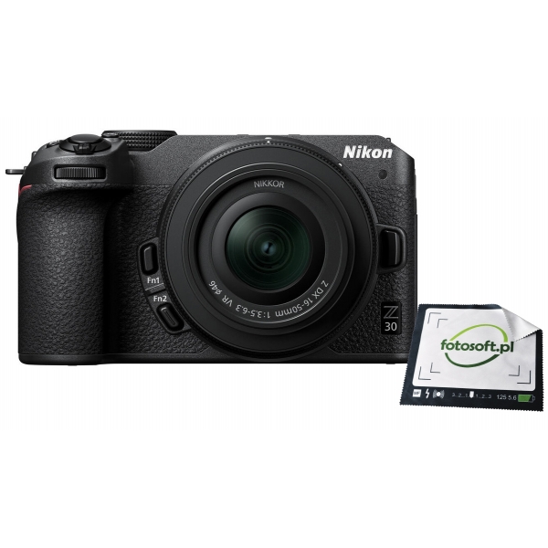 Nikon Z30 + 16-50 VR +  Vlogger KIT - CENA UWZGLĘDNIA NATYCHMIASTOWY RABAT NIKON / PROMOFOTOSOFT